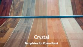  Presentation with wood - Presentation theme having maple companies - wood samples nice color background and a coral colored foreground