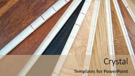  Presentation with wood - Audience pleasing PPT theme consisting of maple companies - wood samples nice color backdrop and a coral colored foreground