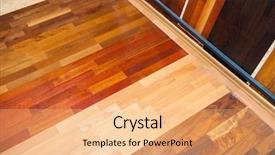  Presentation with maple - Slides with maple companies - wood samples nice color background and a coral colored foreground