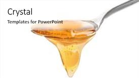  Presentation with frames isolated on white brown - Presentation design having maple sugaring - spoon with honey isolated background and a white colored foreground