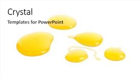  Presentation with sugaring - Amazing slide set having maple sugaring - sweet honey on white background backdrop and a white colored foreground