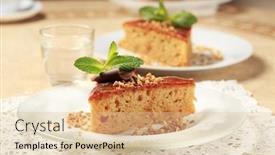  Presentation with maple - Cool new presentation design with maple syrup spice cake backdrop and a lemonade colored foreground