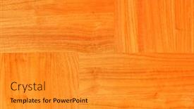  Presentation with maple - Colorful slide deck enhanced with maple tree wood desk with knots textured background backdrop and a gold colored foreground