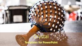  Presentation with traditional music - Presentation design featuring maraca-for-hispanic-music background and a red colored foreground