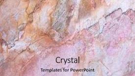  Presentation with marble pink - PPT layouts with pink and orange colors pattern background and a soft green colored foreground