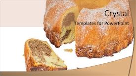  Presentation with shares - Audience pleasing theme consisting of marble cake for dessert symbolic photo for taxes fees and shares backdrop and a coral colored foreground