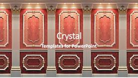  Presentation with tile - Presentation with marble column - tile-able wall decoration decor background and a coral colored foreground
