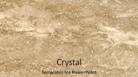  Presentation with granite - Presentation theme having marble granite - huge travertine background background and a coral colored foreground