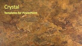  Presentation with granite - Colorful slides enhanced with marble granite - slate background backdrop and a tawny brown colored foreground