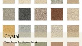  Presentation with stones - PPT theme consisting of  background and a  colored foreground.