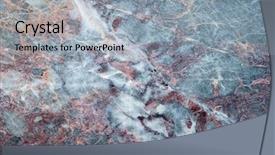  Presentation with marble - Theme enhanced with marble stone surface for decorative background and a light gray colored foreground