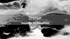  Presentation with marble - Beautiful presentation theme featuring marble texture acrylic colors black and white blots abstract background backdrop and a gray colored foreground