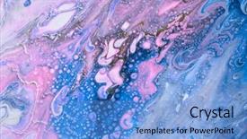  Presentation with marble ink colorful marble - Slide set with marble texture acrylic colors colorful background and a light blue colored foreground