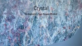  Presentation with blue marble - Slide set with marble texture background floor decorative background and a light blue colored foreground