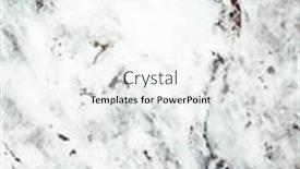  Presentation with marble - Cool new PPT theme with marble-texture-background-for-design backdrop and a white colored foreground