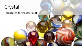  Presentation with marbles - Presentation enhanced with marbles background and a white colored foreground