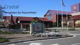  Presentation with children chain - Amazing PPT theme having march-31-2021-garden-grove backdrop and a  colored foreground