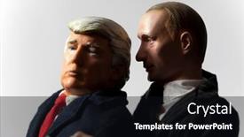  Presentation with trump - Beautiful PPT layouts featuring march-6-2018-caricatures backdrop and a black colored foreground