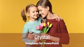  Presentation with cute birthday - Audience pleasing slide deck consisting of march birthday - portrait of mother and cute backdrop and a tawny brown colored foreground