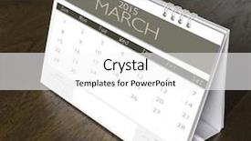  Presentation with wood - PPT layouts consisting of march calendar 2015 on wood background and a white colored foreground