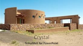  Presentation with roadside - Audience pleasing presentation theme consisting of marfa ghost lights roadside rest stop backdrop and a coral colored foreground