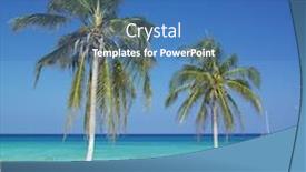  Presentation with cuba - Audience pleasing PPT layouts consisting of maria la gorda beach pinar del rio province cuba backdrop and a ocean colored foreground