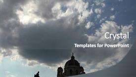  Presentation with vienna - PPT theme having maria-theresien-platz in vienna background and a  colored foreground