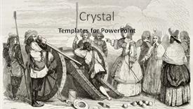  Presentation with bourbon - PPT layouts featuring marie-de-bourbon-duchess background and a lemonade colored foreground