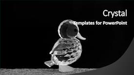  Presentation with duck - Amazing presentation theme having marilyn monroe - crystal duck backdrop and a black colored foreground