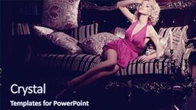  Presentation with luxury - Beautiful slides featuring marilyn monroe - luxury woman young fashionable slim backdrop and a navy blue colored foreground