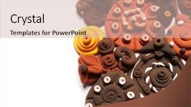  Presentation with modeling - Amazing slide set having marine animals ocean frame - abstraction colored decorative ornament made backdrop and a soft green colored foreground