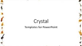  Presentation with marine life - Presentation theme enhanced with marine life free - fish frame isolated on white background and a white colored foreground