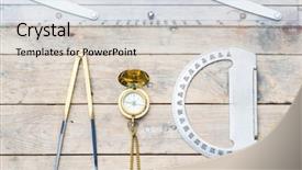  Presentation with compass navigation - Slide deck consisting of marine studies - navigation still-life skipper equipment compass background and a  colored foreground