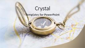  Presentation with navigation - Colorful PPT theme enhanced with marine studies - navigation still-life skipper equipment backdrop and a  colored foreground