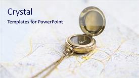  Presentation with navigation - Presentation theme consisting of marine studies - navigation still-life skipper equipment background and a  colored foreground