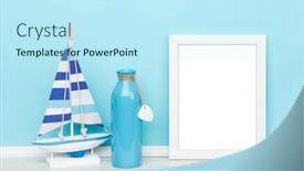  Presentation with artwork - Colorful slide set enhanced with maritime-artwork-background-mockup backdrop and a cool aqua colored foreground