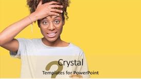  Presentation with african american couples on the mountains - Audience pleasing PPT layouts consisting of mark over isolated background stress backdrop and a yellow colored foreground