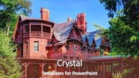  Presentation with house - Cool new slide set with study competition text written on yellow paper note pinned on cork board with white thumbtack business concept image with copy space available backdrop and a gold colored foreground