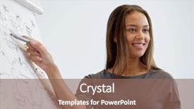  Presentation with marker - PPT layouts with marker to flipboard on presentation background and a violet colored foreground