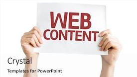  Presentation with web - Amazing presentation theme having market dominance - web content card isolated backdrop and a white colored foreground