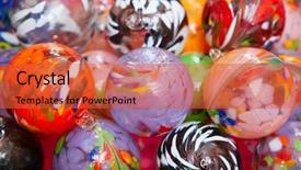  Presentation with labor market - Presentation theme enhanced with market in strasbourg alsace france background and a  colored foreground