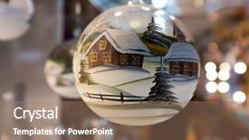  Presentation with market integration - PPT theme having market in strasbourg alsace france background and a  colored foreground