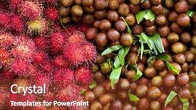  Presentation with kuala lumpur - Slide set enhanced with market place at kuala lumpur background and a tawny brown colored foreground