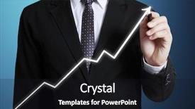  Presentation with hand drawn cartoon of sports - Slide deck enhanced with market trends - business man hand drawing background and a black colored foreground