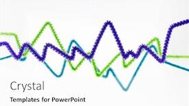  Presentation with pipe line - PPT theme consisting of market-trends-inflation-and-fluctuations background and a  colored foreground