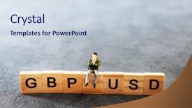  Presentation with demographic millennials business concept - Cool new PPT theme with political marketing - business investment concept picture backdrop and a sky blue colored foreground