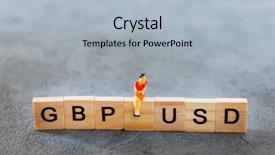  Presentation with investment - Slide deck having political marketing - business investment concept picture background and a light blue colored foreground