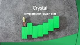  Presentation with stock market abstract business concept - Beautiful PPT theme featuring political marketing - business investment concept picture backdrop and a gray colored foreground