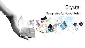  Presentation with marketing - Amazing slide deck having medical concept top view of backdrop and a  colored foreground.