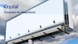  Presentation with high throughput satellite - Colorful PPT layouts enhanced with marketing concept - high above clouds everywhere backdrop and a sky blue colored foreground